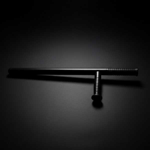 ai-product-105190-1 Tonfa polikarbonat 60 cm. s ravnim